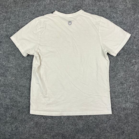 Life Is Good T-Shirt Mens Large White Graphic Casual Tee Cotton Classic Fit - Picture 7 of 8